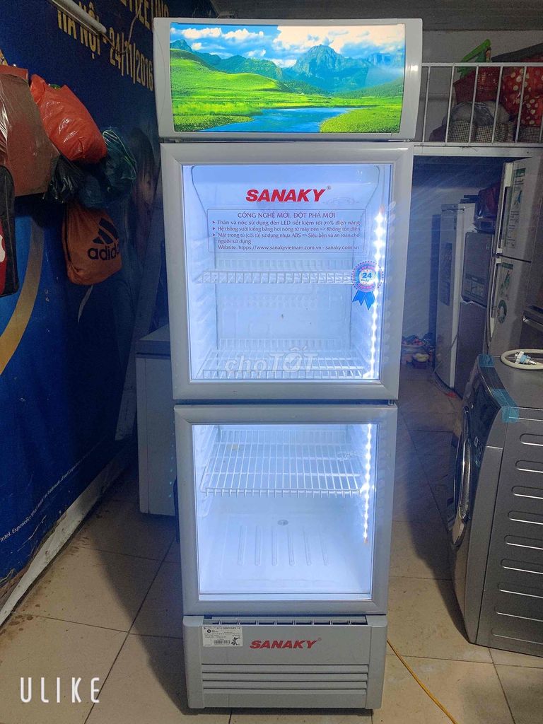 THANH LÍ TỦ MÁT SANAAKY 350l sử dụng tốt mới 90%