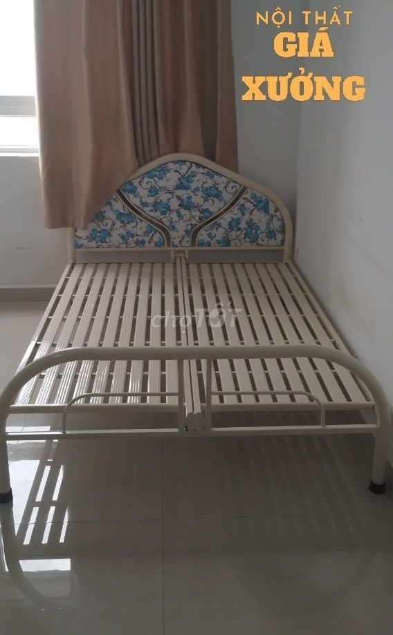 Giường ngủ sắt ạ ---- giường mới ---- giường. Mua bán Giường, chăn ga gối nệm tại Quận Bình Tân Tp Hồ Chí Minh được đăng bởi Nội Thất Giá Xưởng  hình 1