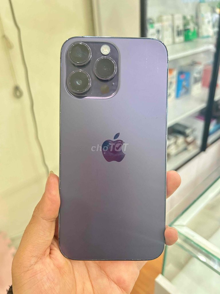 Apple iPhone 14 Pro Max 128GB Tím 98%. Mua bán Điện thoại tại Huyện Thuỷ Nguyên Hải Phòng được đăng bởi Nhật Hạ Mobile hình 1