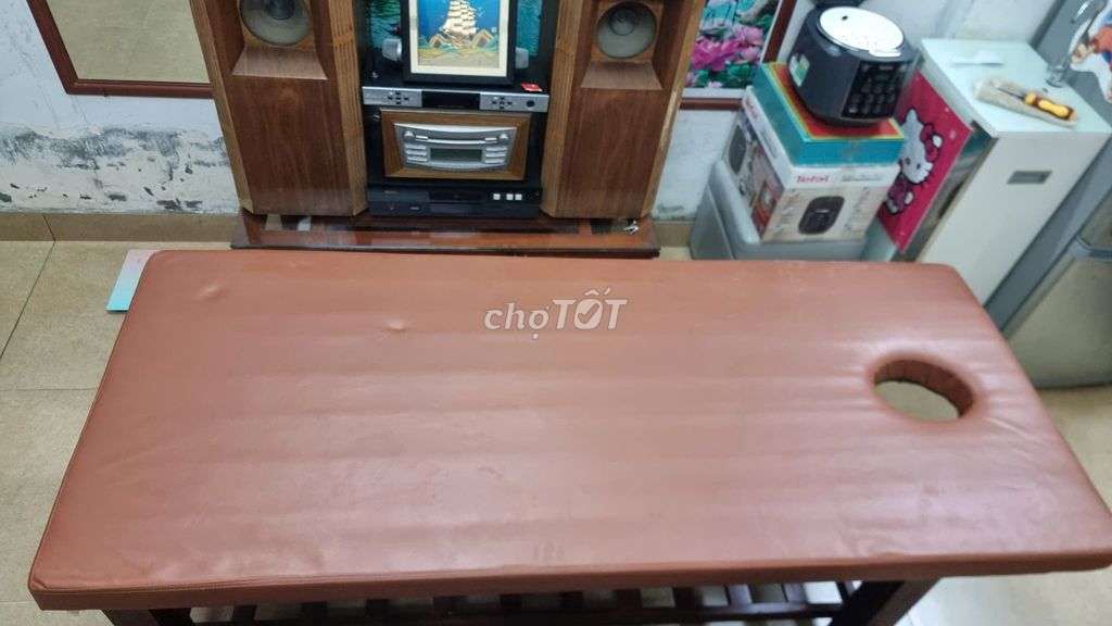 Giường massage Da Nâu 180x70x60 cm. Mua bán Đồ chuyên dụng, Giống nuôi trồng tại Quận Đống Đa Hà Nội được đăng bởi Chee Min Chee Min hình 1