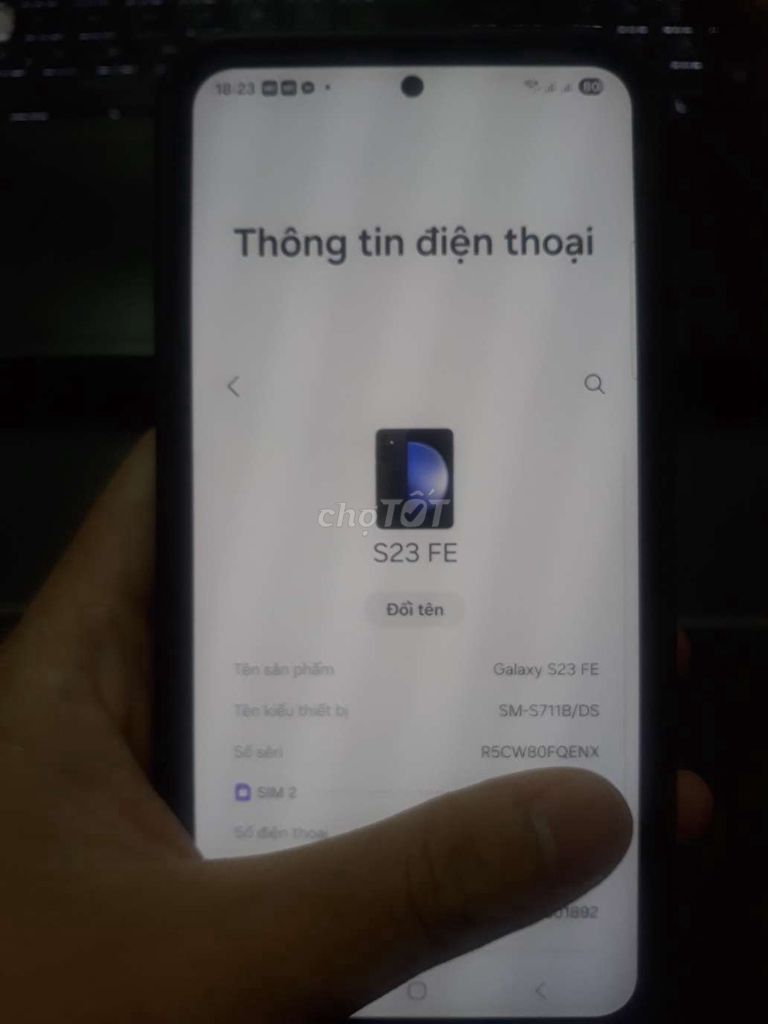 Samsung Galaxy S23 FE Đen. Mua bán Điện thoại tại Thành phố Thủ Đức Tp Hồ Chí Minh được đăng bởi thời thế hình 1