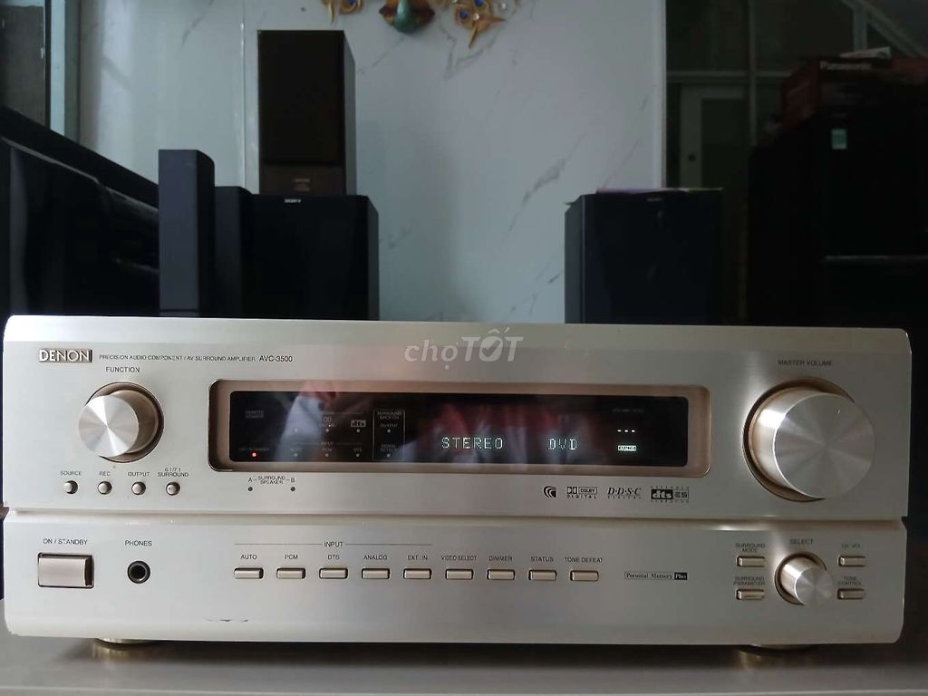 Denon AVC-3500 hoạt động tốt, máy đẹp tiếng hay. Mua bán Tivi, Âm thanh tại Quận 11 Tp Hồ Chí Minh được đăng bởi Đăng Nguyên  hình 1