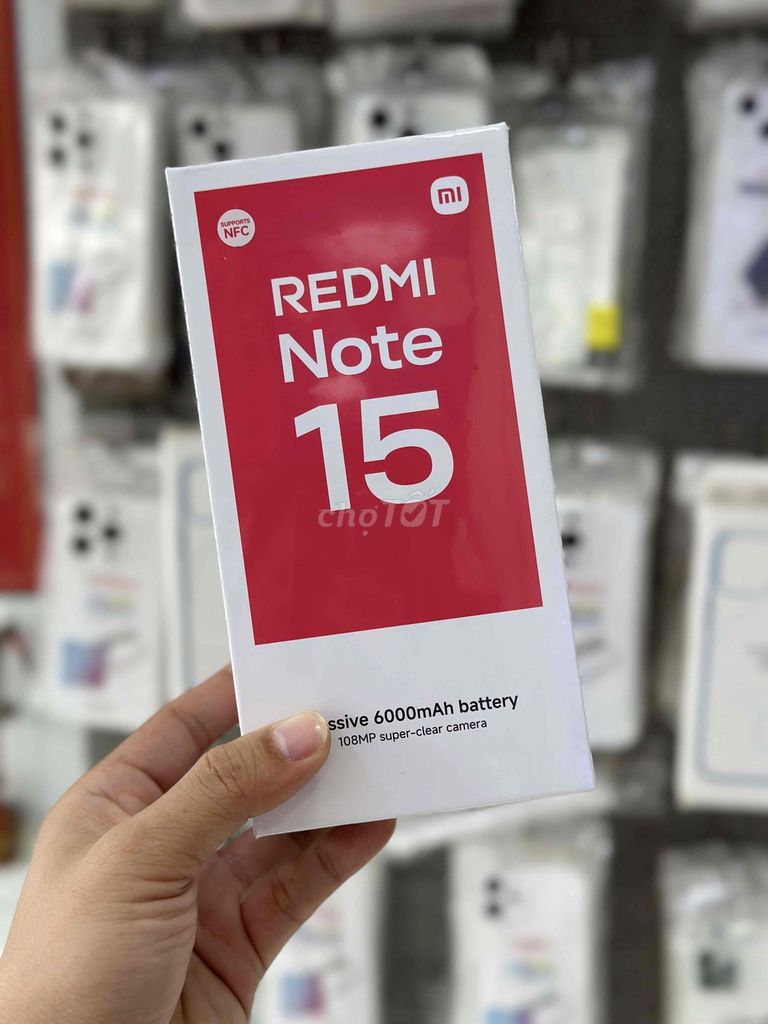 🚨 REDMI NOTE 15 🚨 NEW SEAL 🚨 BH 15 THÁNG 🚨. Mua bán Điện thoại tại Quận Ngô Quyền Hải Phòng được đăng bởi TRAN SONG HA hình 1