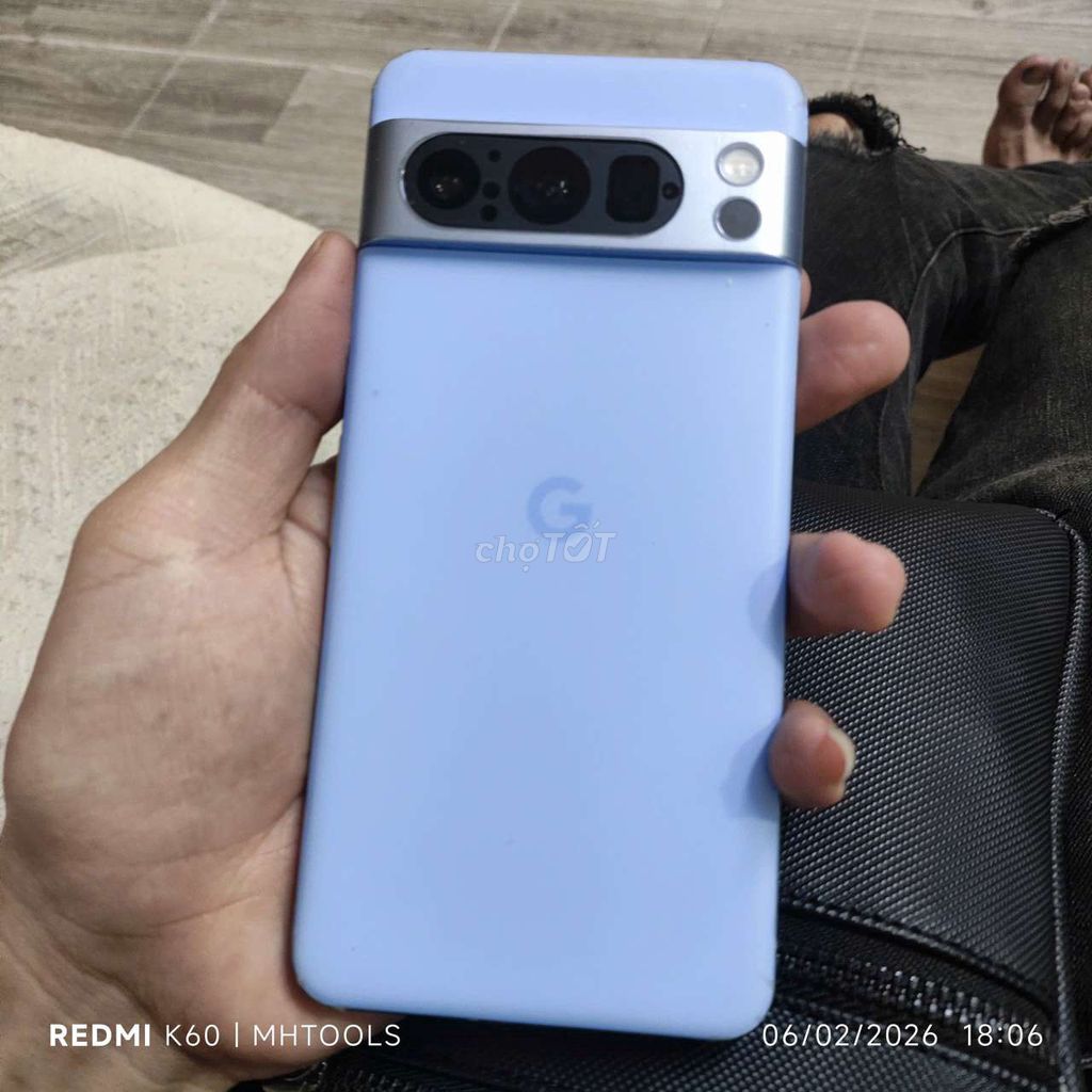 Google Pixel 8 Pro Xanh nhạt. Mua bán Điện thoại tại Quận 12 Tp Hồ Chí Minh được đăng bởi Phạm Hiếu hình 1