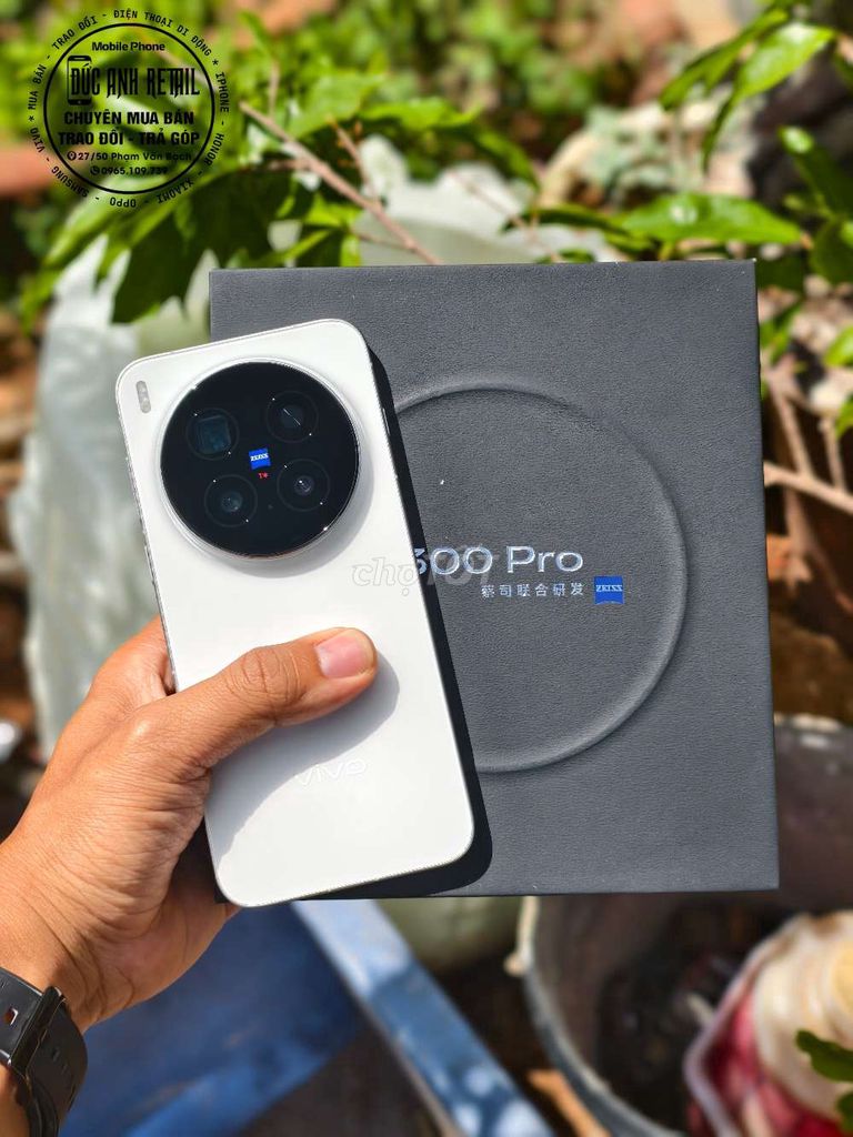Vivo X300 Pro 5G 256GB Trắng Fullbox. Mua bán Điện thoại tại Thành phố Buôn Ma Thuột Đắk Lắk được đăng bởi Đức Anh Retail hình 1