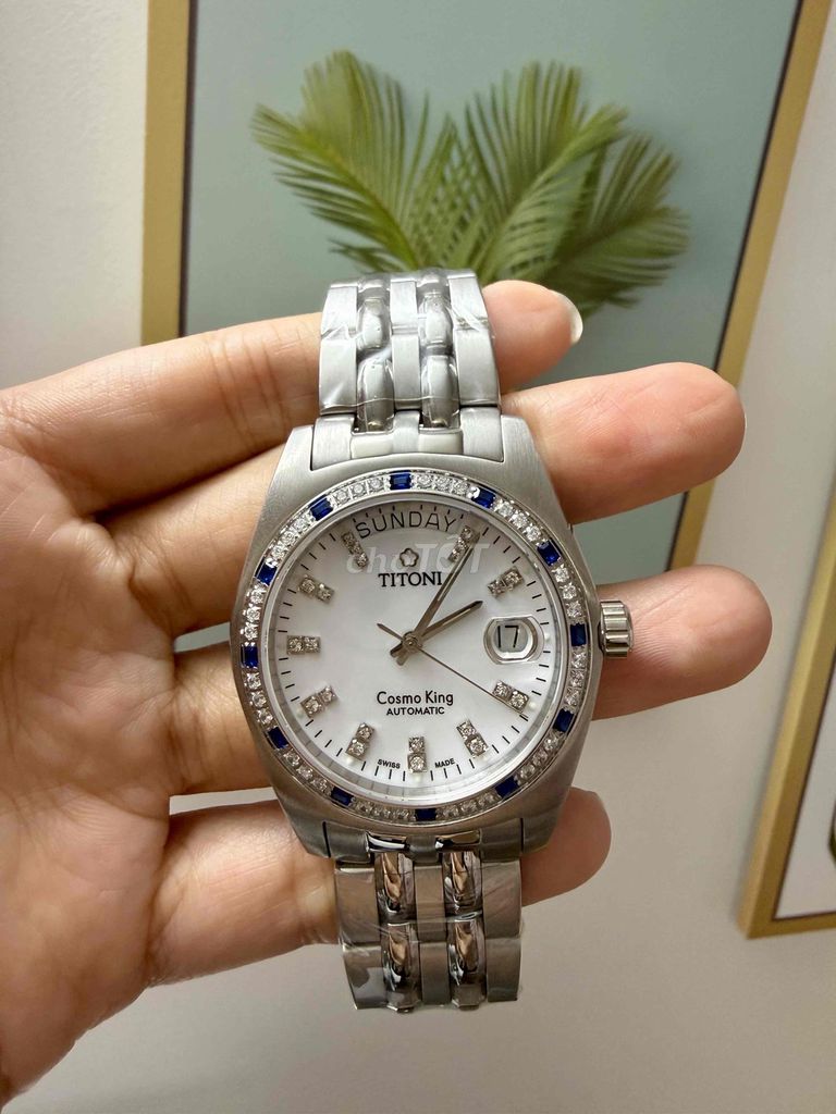 Đồng hồ Titoni Cosmo King Nam Thép. Mua bán Đồng hồ tại Quận 5 Tp Hồ Chí Minh được đăng bởi TMV hình 1