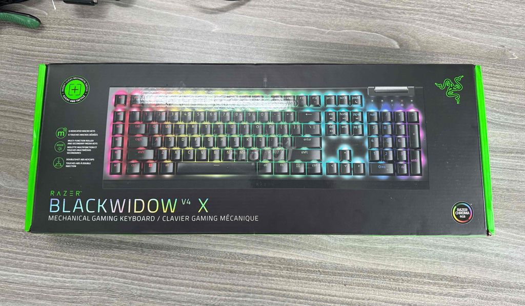 Bàn phím cơ Razer BlackWidow V4 X