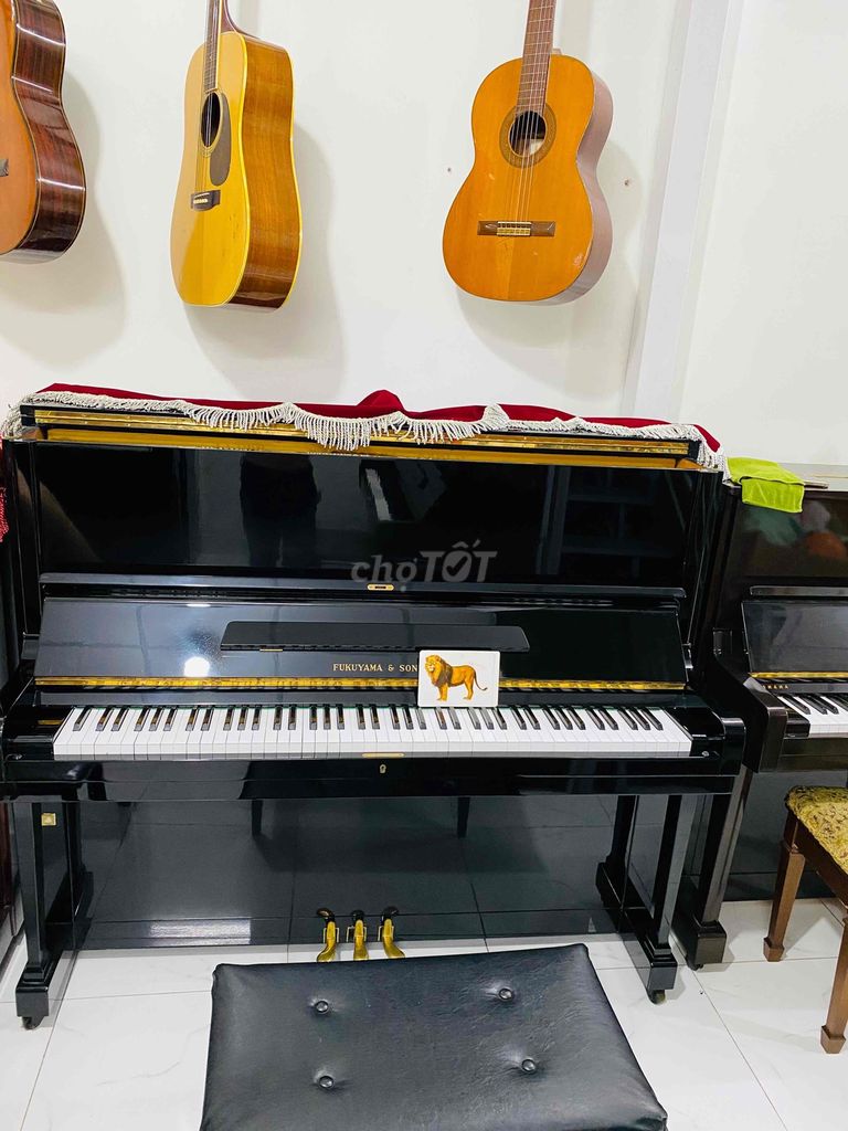 Piano cơ Uprigh Fukuyama sons nhật 3 cây cuối