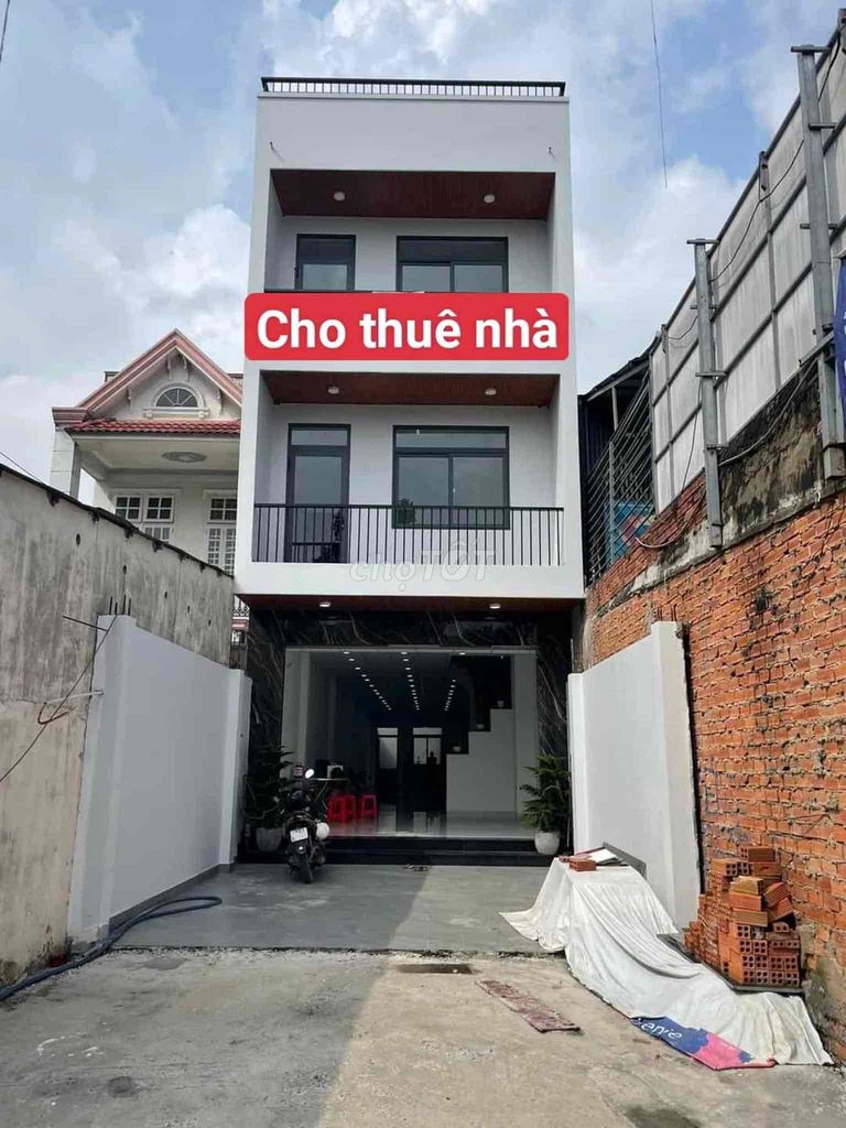 🔥🔥🔥Cho thuê nhà nguyên căn mặt tiền Đường , phường long thạnh mỹ Q9