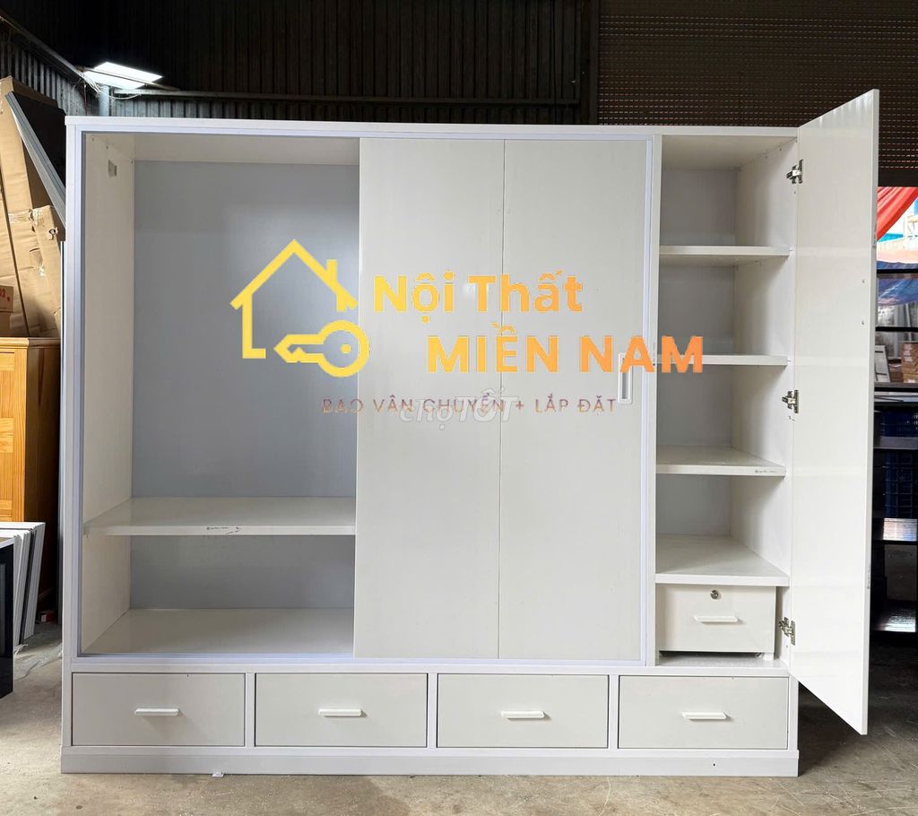 Tủ quần áo nhựa 1m8x1m85 Mới. Mua bán Tủ, kệ gia đình tại Quận 12 Tp Hồ Chí Minh được đăng bởi Nội thất giá xưởng hình 1