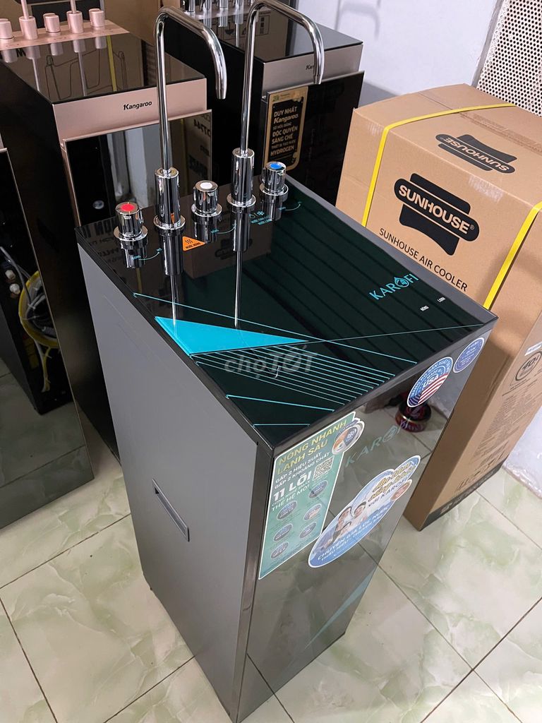 Máy lọc nước Nóng Lạnh Nguội Karofi x58 11 cấp lõi. Mua bán Bếp, lò, đồ điện nhà bếp tại Thành phố Buôn Ma Thuột Đắk Lắk được đăng bởi Long digital hình 3