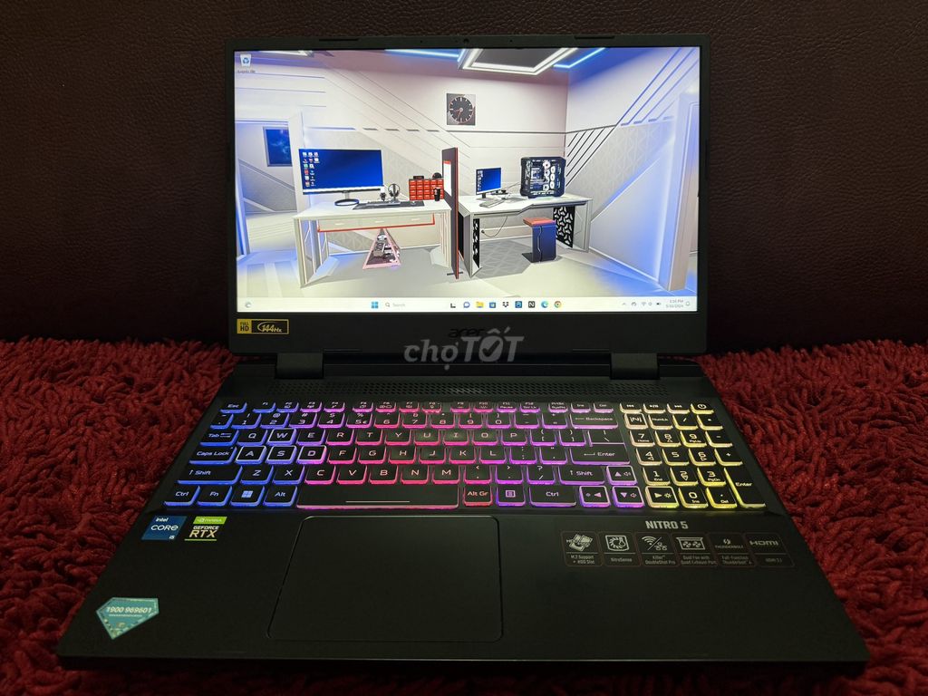 NITRO 5 TIGER CORE i5 12500H 16G RTX3050 GIÁ TỐT !