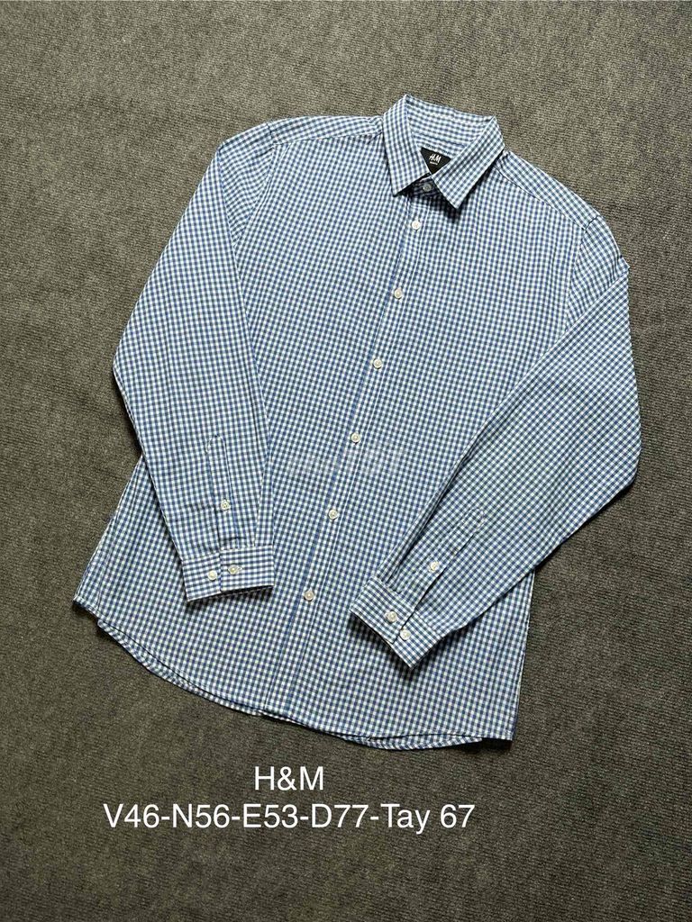 Áo sơ mi H&M nam Cotton size L. Mua bán Quần áo tại Thành phố Biên Hòa Đồng Nai được đăng bởi Bắc Bơ Đồ Si  hình 1