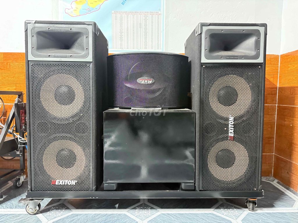 Dàn âm thanh Genuss Bass 30cm Đen. Mua bán Tivi, Âm thanh tại Thị xã Giá Rai Bạc Liêu được đăng bởi SHOP LAPTOP MỸ NHẬT GIÁ RAI hình 1