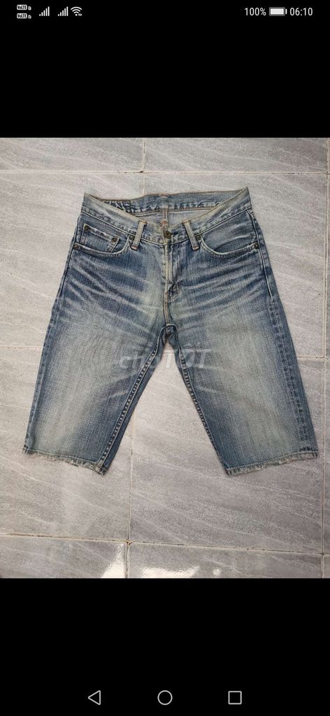 Quần short jeans Levis 502 Denim Vin00s size 29. Mua bán Quần áo tại Quận Gò Vấp Tp Hồ Chí Minh được đăng bởi Hàng 2handsgood hình 1
