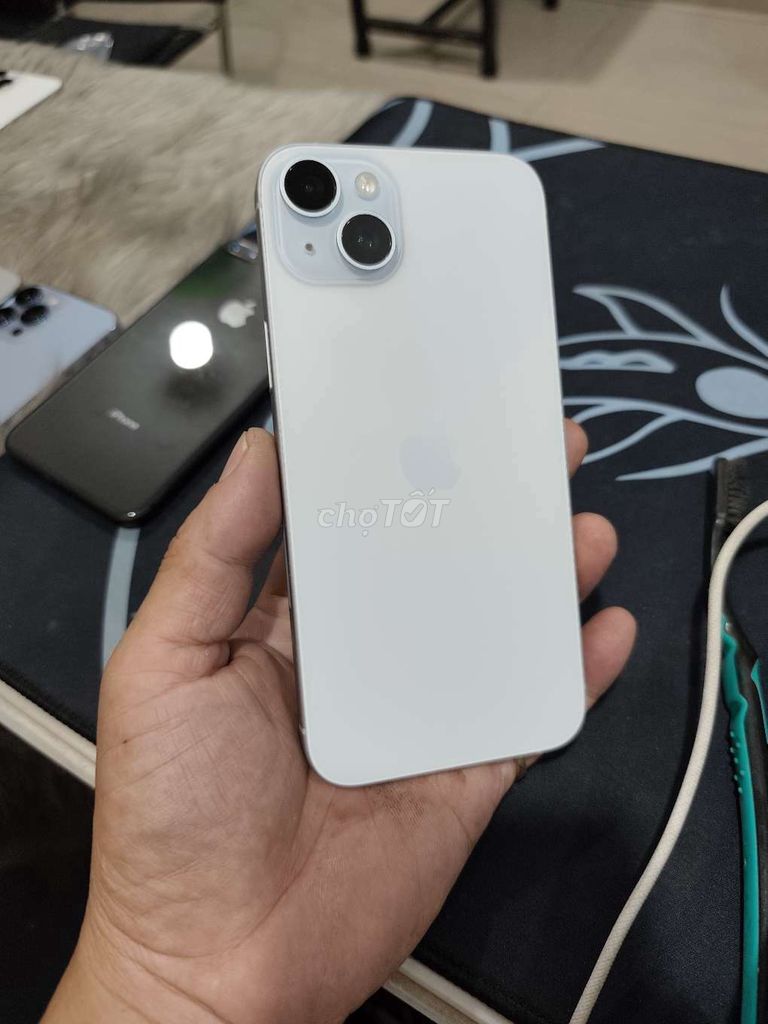 Apple iPhone 15 Plus 128GB Trắng 98.5%. Mua bán Điện thoại tại Quận Bình Thạnh Tp Hồ Chí Minh được đăng bởi Hoàng Giang hình 1