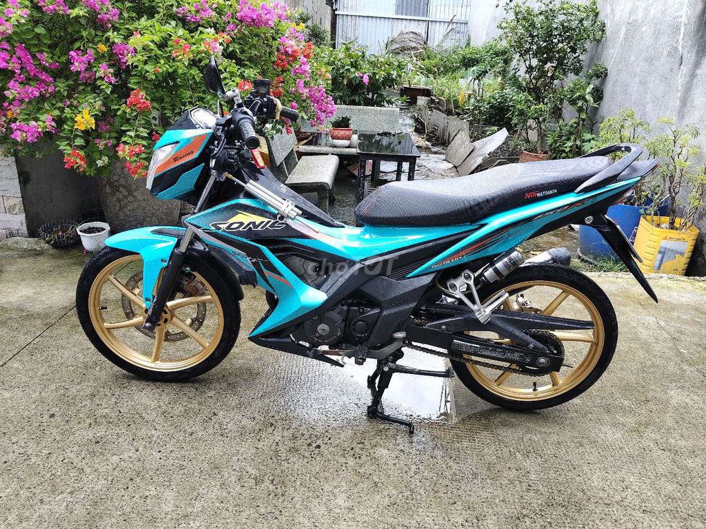 Honda Sonic Xanh dương Đen. Mua bán Xe máy tại Thành phố Thủ Đức Tp Hồ Chí Minh được đăng bởi huy hoàng  hình 1