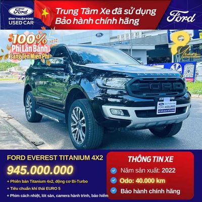 Ford Everest 2022 Titanium 2.0L AT 4x2 - 40000 km. Mua bán Ô tô tại Thành phố Bảo Lộc Lâm Đồng được đăng bởi Hoài Chỉnh Ford