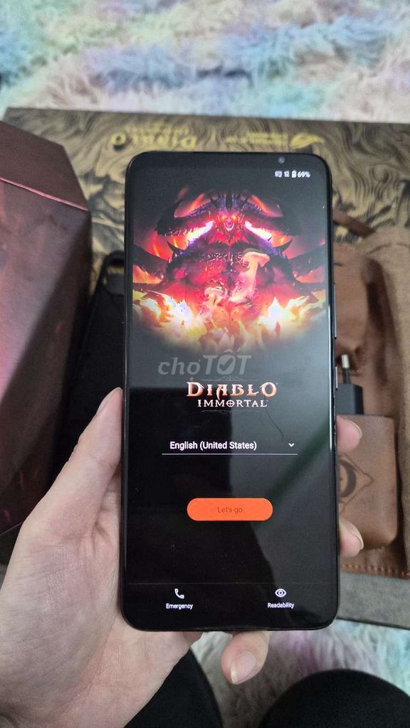 ROG Phone 6 Diablo Immortal Đen, Ram16 - 512g. Mua bán Điện thoại tại Huyện Đông Anh Hà Nội được đăng bởi NGUYỄN THỊ THU hình 1