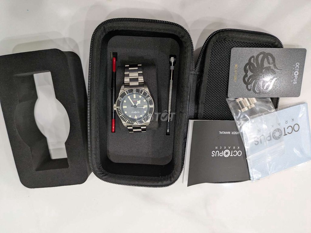 Đồng hồ Octopus Kraken Titan Nam Bạc. Mua bán Đồng hồ tại Quận Lê Chân Hải Phòng được đăng bởi Nguyễn long hình 1