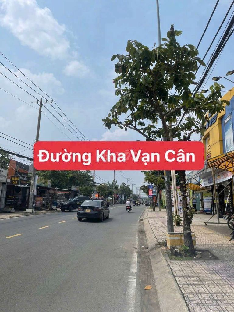 Bán Lô Đất Hẻm Xe Hơi Quay Đầu. Sát Phạm Văn Đồng . Kha Vạn Cân .