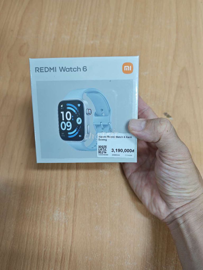 Xiaomi Redmi Watch 6 Xanh, nguyên seal TGDD. Mua bán Thiết bị đeo thông minh tại Thành phố Bà Rịa Bà Rịa - Vũng Tàu được đăng bởi Trieu Van hình 1