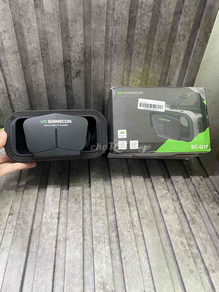 Kính thực tế ảo VR Shinecon SC-G10 Đen. Mua bán Thiết bị chơi game tại Huyện Nhà Bè Tp Hồ Chí Minh được đăng bởi Nguyễn thiện thuật hình 1