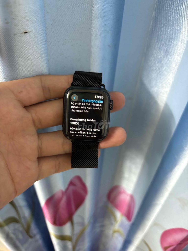 Apple Watch Series 5 Đen 40mm. Mua bán Thiết bị đeo thông minh tại Thành phố Thái Nguyên Thái Nguyên được đăng bởi Lương Tiến Thuận hình 1
