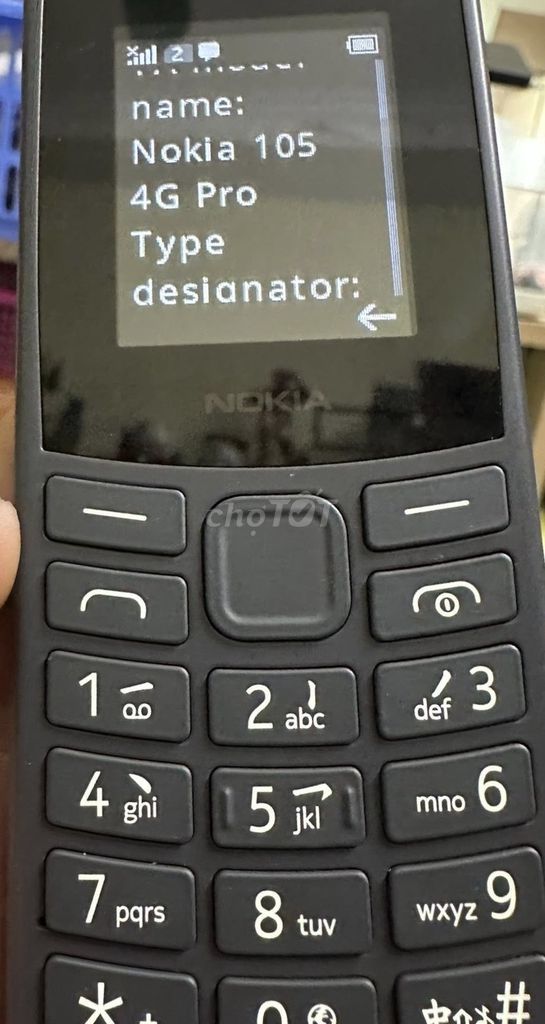 Nokia 105 4G PRO 2 sim,Nghe gọi to rõ,pin trâu. Mua bán Điện thoại tại undefined Đà Nẵng được đăng bởi Baxiqua hình 1