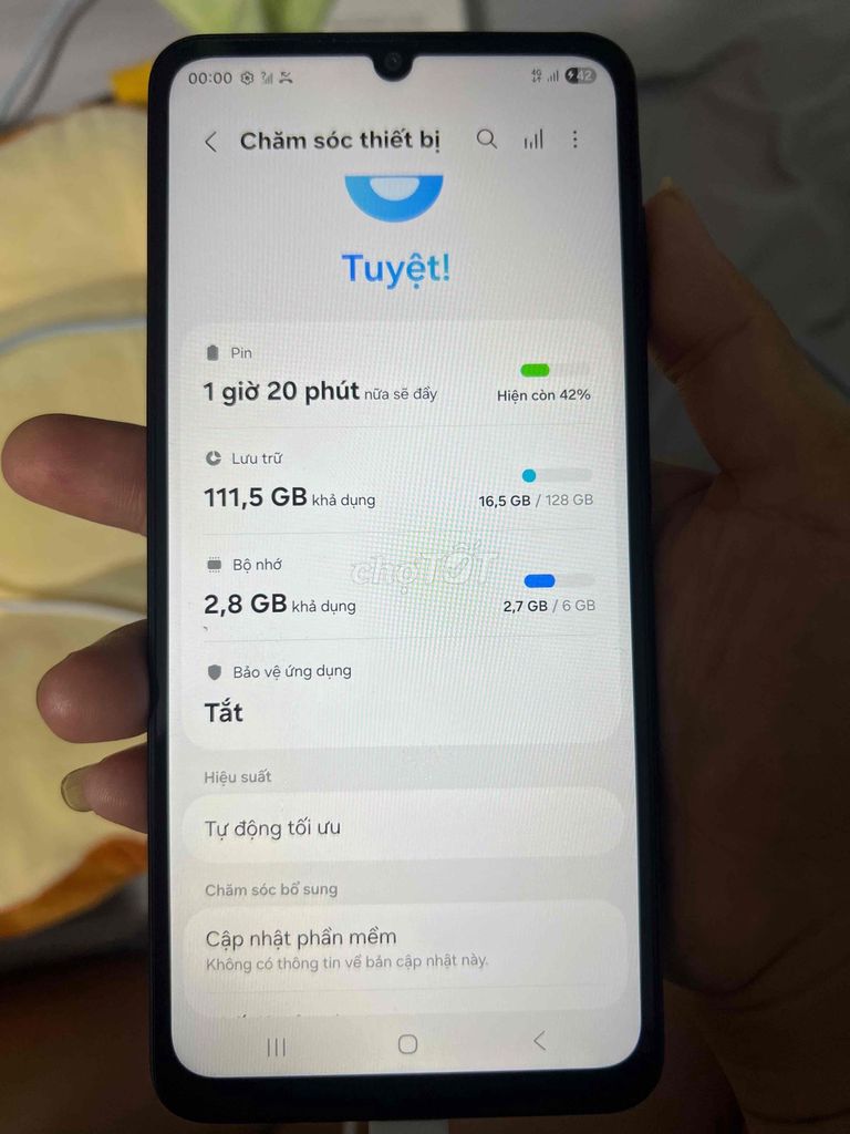 Samsung A07 128GB Xanh. Mua bán Điện thoại tại Quận 12 Tp Hồ Chí Minh được đăng bởi chau hình 1