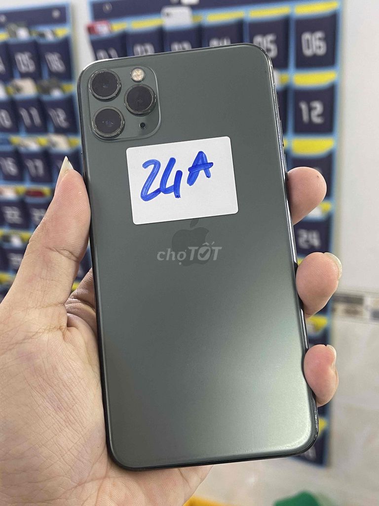 Apple iPhone 11 Pro Max 256GB Xám. Mua bán Điện thoại tại Quận 4 Tp Hồ Chí Minh được đăng bởi Quốc Đạt 888 hình 1