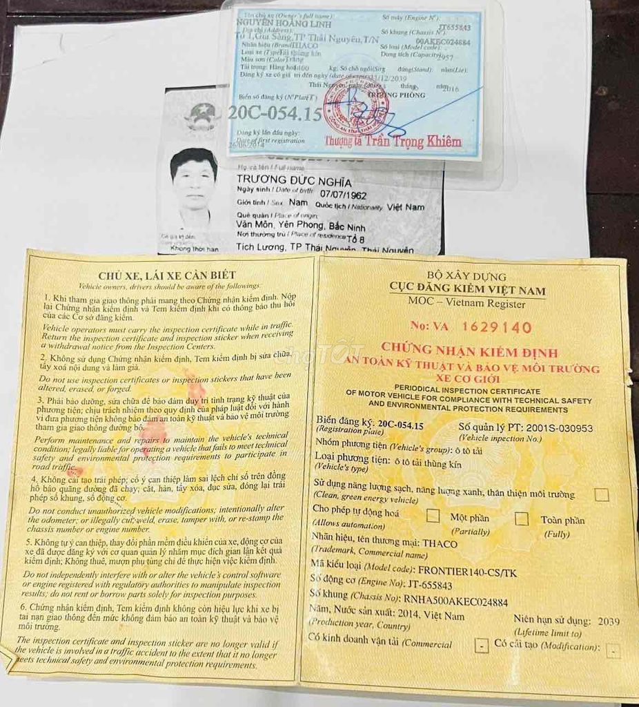 K140-2014-Máy cơ-Thùng nhà máy-Chất-Chính chủ. Mua bán Xe tải, xe ben tại Huyện Thanh Ba Phú Thọ được đăng bởi XE KHỞI NGHIỆP ĐẸP CHẤT PHÚ THỌ hình 18