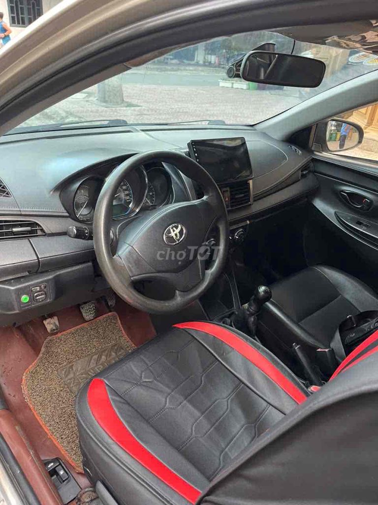 Toyota Vios 2014 J MT 1.3 màu Vàng cát,xe gd chạy. Mua bán Ô tô tại Quận 7 Tp Hồ Chí Minh được đăng bởi Bảo Anh hình 6