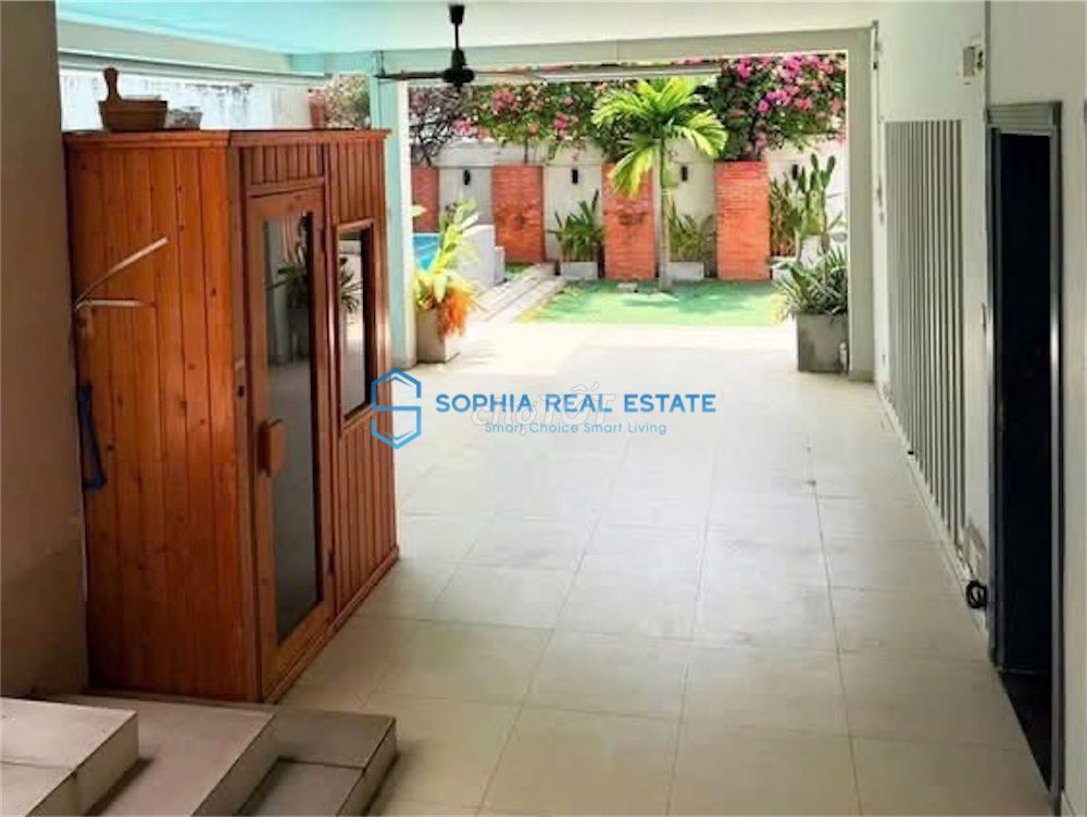 💥Cho thuê Villa Nguyễn Văn Hưởng Thảo Điền 400m2, 1 trệt 3 lầu 4PN 5WC - ảnh 3