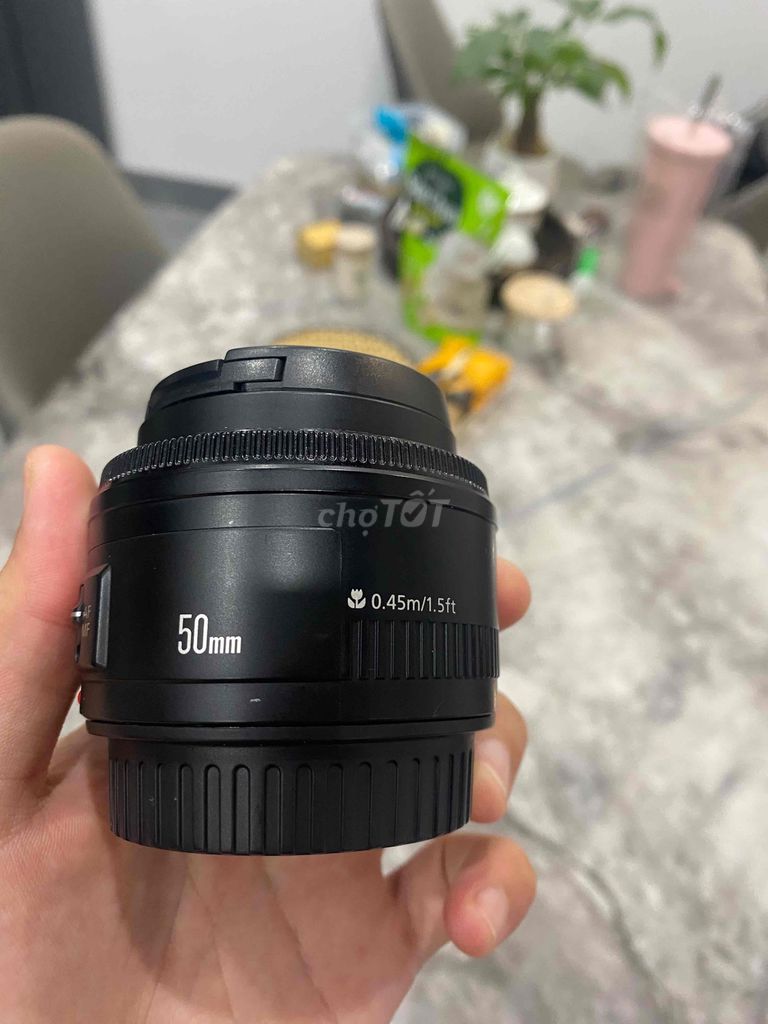 Canon EF 50mm f/1.8 II - Len cũ còn mới 90%