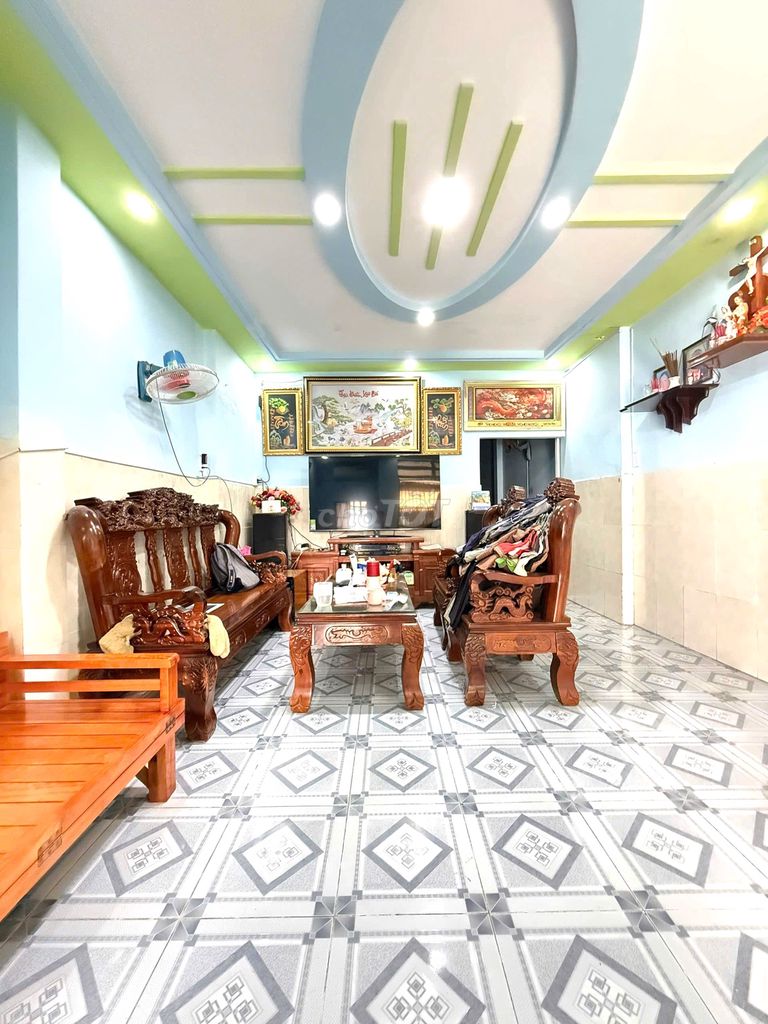 NHÀ 2 TẦNG, SĐR RIÊNG, 62M², Ô TÔ ĐỖ CỬA, CHỢ ĐÔNG THẠNH, CHỈ 1,9 TỶ.