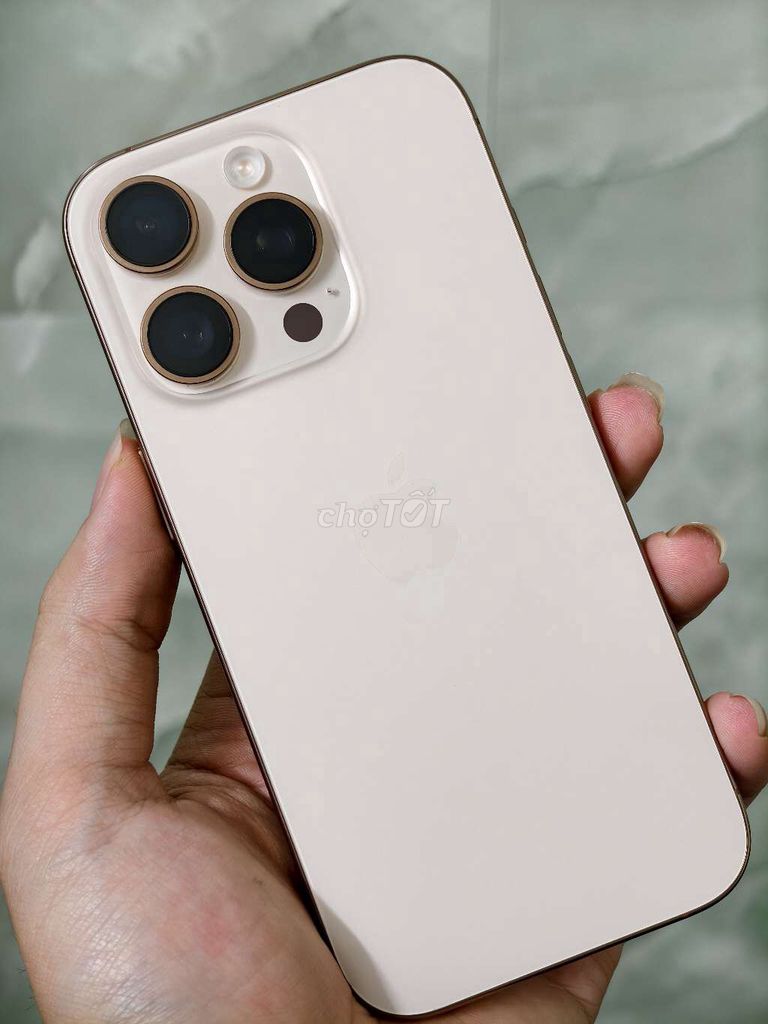 iPhone 16 Pro 128GB Vàng 99% cnc eid sẵn 2 sim vl. Mua bán Điện thoại tại Huyện Đông Anh Hà Nội được đăng bởi Đại Húp iPhone Lock Đông Anh hình 1