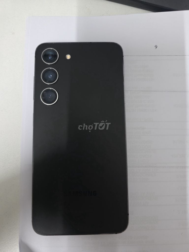Samsung Galaxy S23 128GB Đen cũ. Mua bán Điện thoại tại Quận Hà Đông Hà Nội được đăng bởi Tạ Văn Tú hình 1