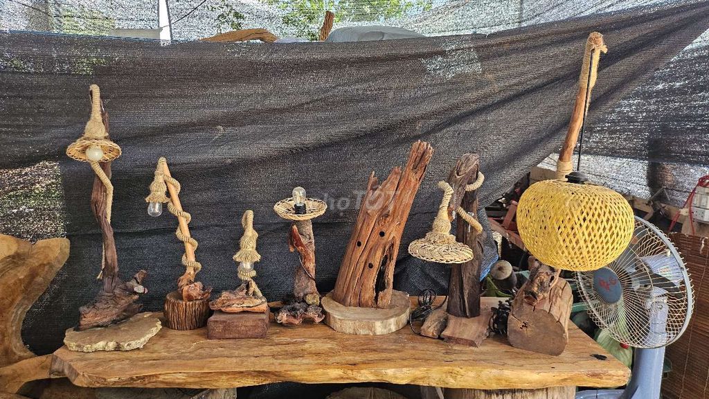 Đèn trang trí Gỗ Dây thừng 7 cái Decor. Mua bán Đèn tại Huyện Cư Kuin Đắk Lắk được đăng bởi Phong Thủy Phúc Khánh BMT hình 1