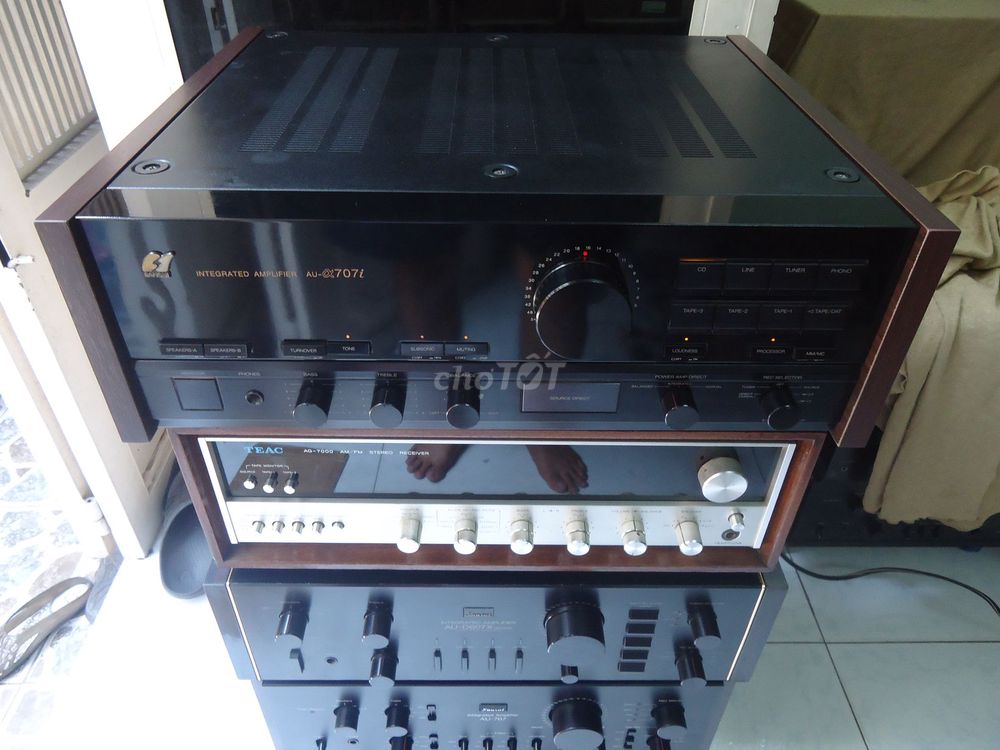 0903926455 - Ampli SANSUI AU-@707i, 320w, chạy 8 còng lớn,