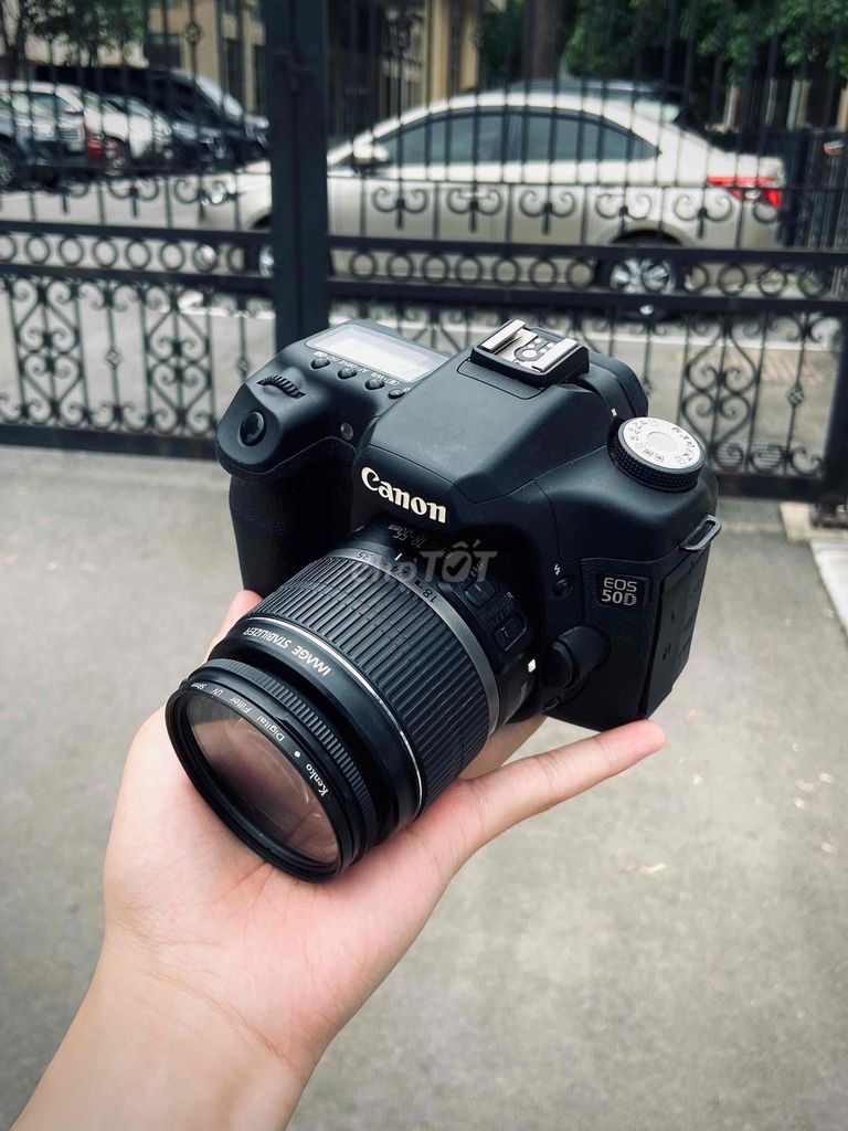 Máy ảnh Canon 50D Đã qua sử dụng + Lens 18-55 IS. Mua bán Máy ảnh, Máy quay tại Quận Hoàng Mai Hà Nội được đăng bởi Trần Duy Thành hình 1