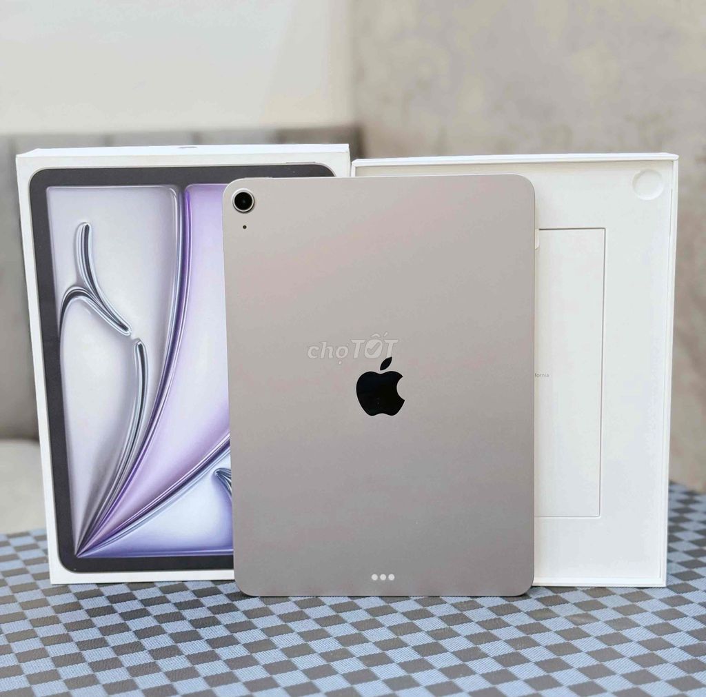 iPad Air M3 Gray 128Gb P100% bh dài 1/2027. Mua bán Máy tính bảng tại Quận Thanh Khê Đà Nẵng được đăng bởi Thiện Lê TShop 16 Lê Đình Lý hình 1