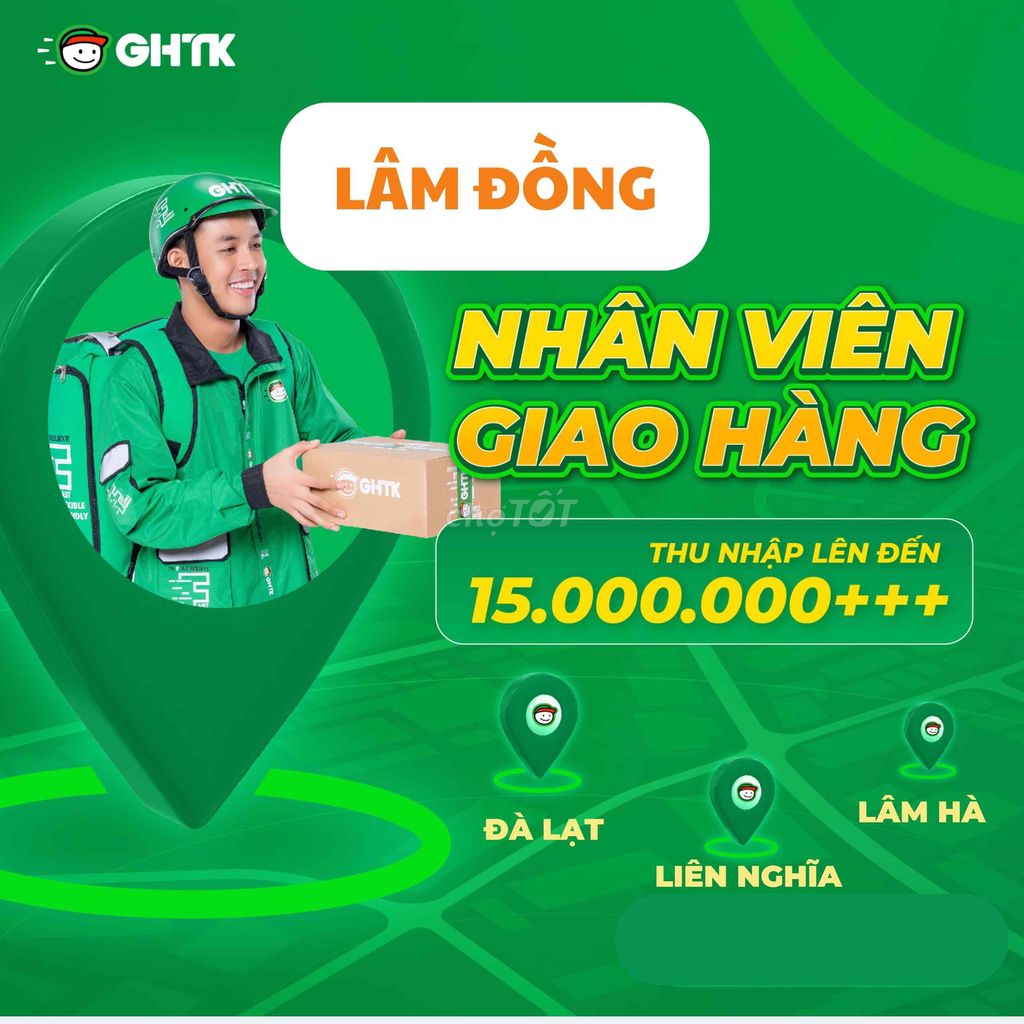 VIỆC TỐT LƯƠNG CAO - THU NHẬP LÊN ĐẾN 15 TRIỆU+++