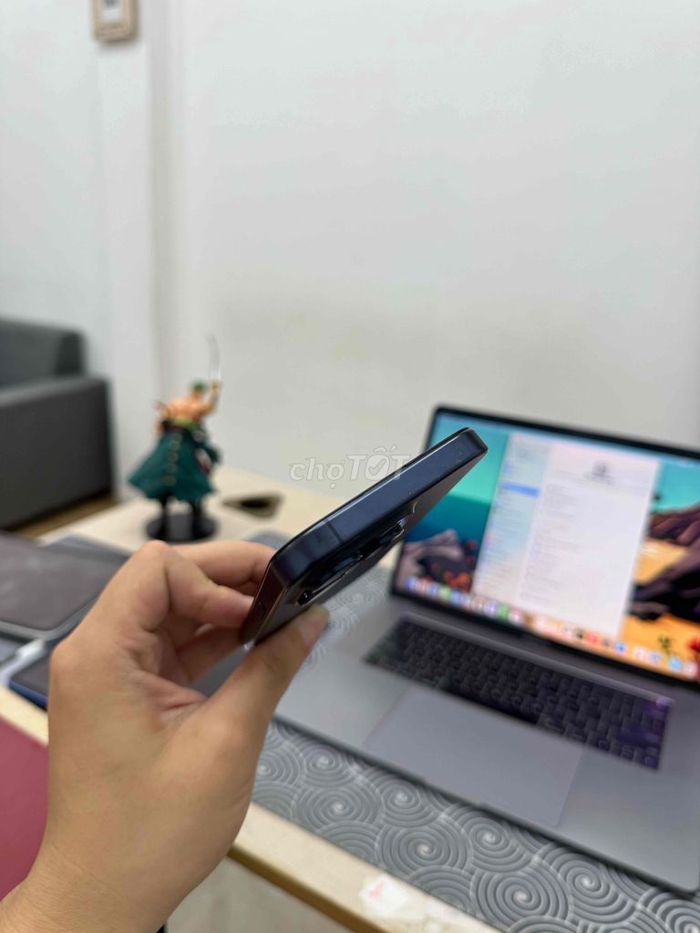 Apple iPhone 15 Pro 128GB QTE Màu Xanh. Mua bán Điện thoại tại Quận Đống Đa Hà Nội được đăng bởi Trung Kiên Trả Góp Bao Nợ Xấu hình 1