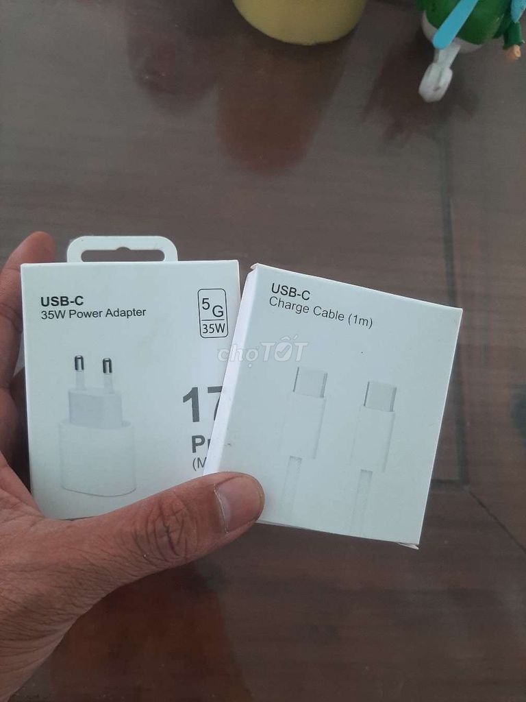 Bộ sạc điện thoại USB-C 35W. Mua bán Phụ kiện (Màn hình, Chuột...) tại Thành phố Đồng Xoài Bình Phước được đăng bởi Tin hình 1