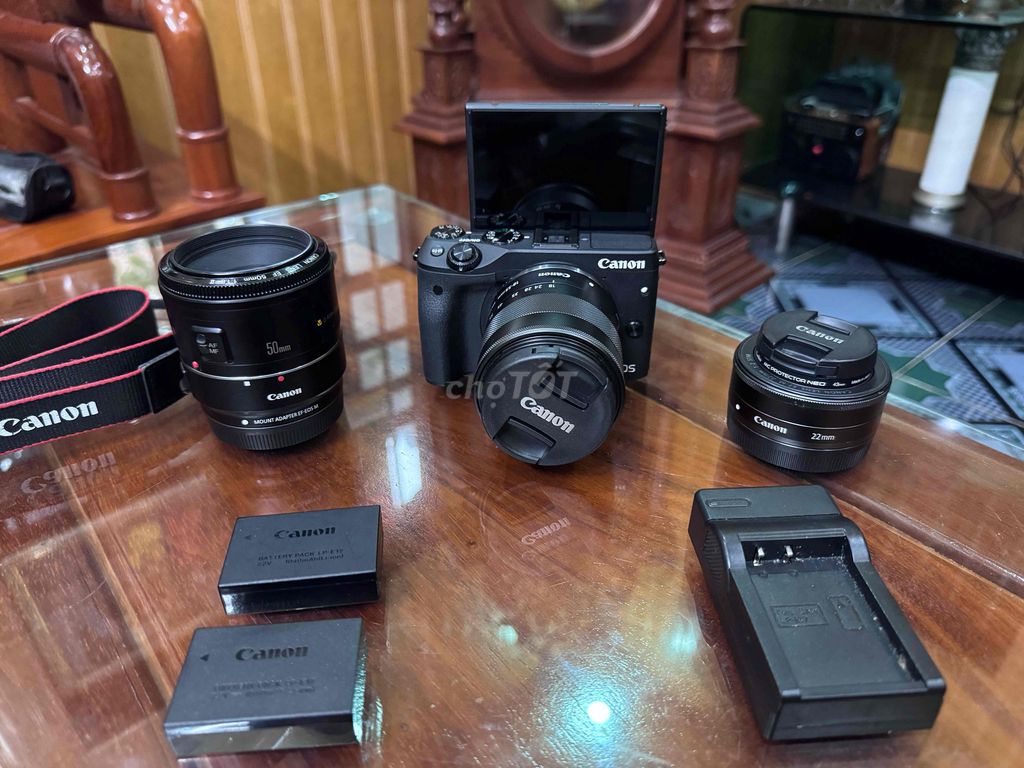 Máy ảnh Canon M3 Đen. Mua bán Máy ảnh, Máy quay tại Huyện Gia Lâm Hà Nội được đăng bởi Nguyễn Đức Thắng hình 1