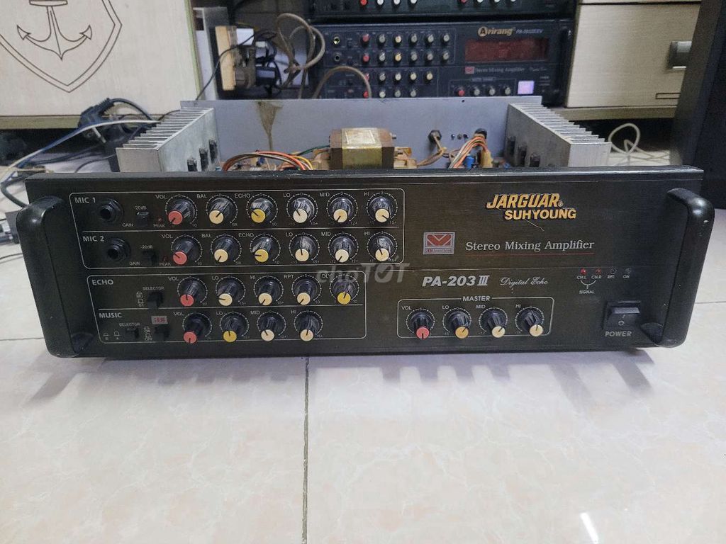Amply Jarguar Suhyoung PA-203 III Đen Digital Echo. Mua bán Tivi, Âm thanh tại Quận Gò Vấp Tp Hồ Chí Minh được đăng bởi Nguyen Duc Tuan hình 1