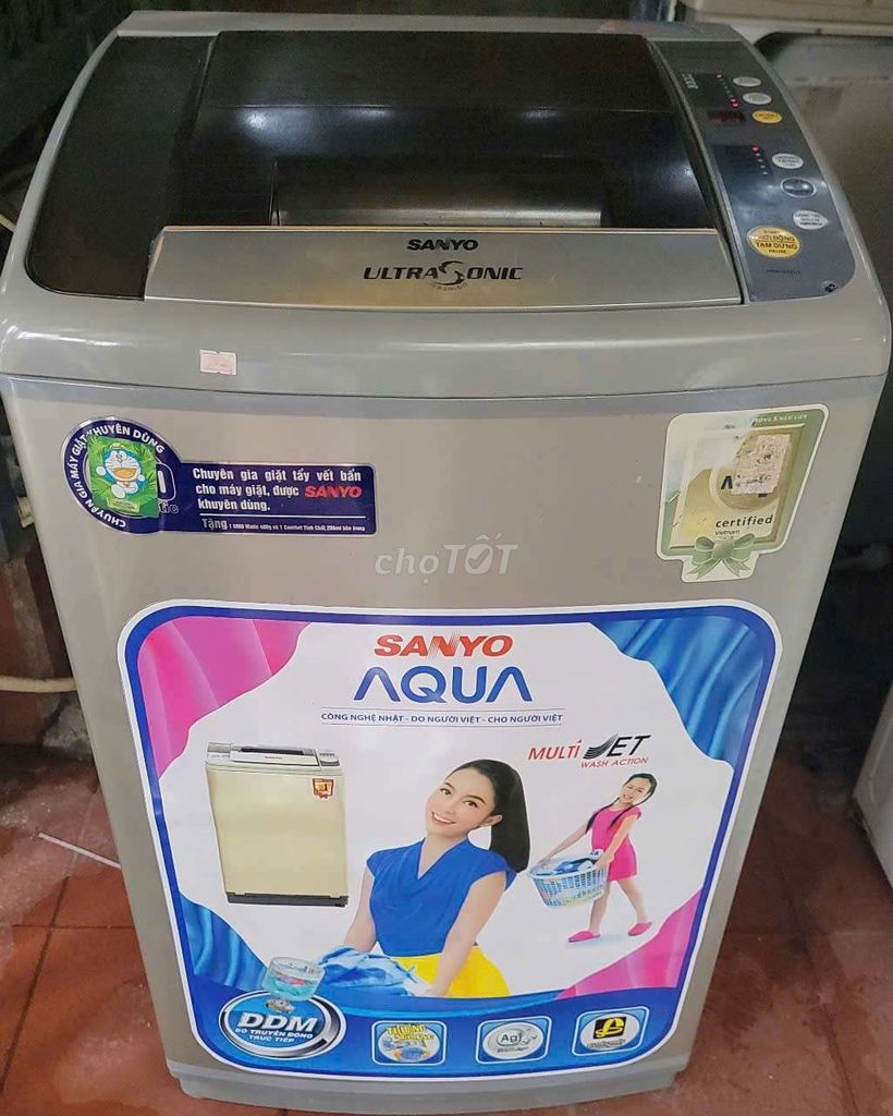 Máy giặt Sanyo 7kg. Mua bán Máy giặt tại Quận 7 Tp Hồ Chí Minh được đăng bởi Điện Lạnh Giá Tốt hình 1