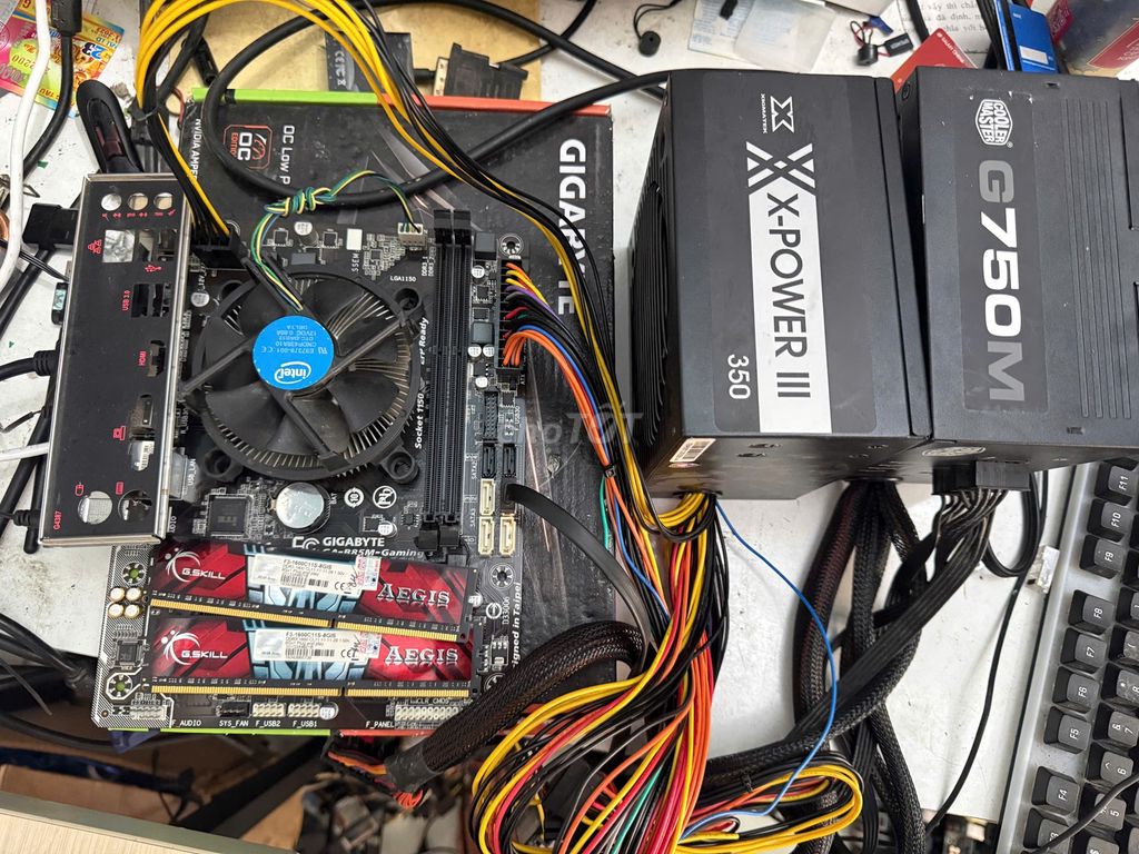 Main Bo Chip CPU Nguồn Ram từ 90k. Mua bán Linh kiện (RAM, Card...) tại Huyện Hóc Môn Tp Hồ Chí Minh được đăng bởi Mạnh Vũ PC hình 1