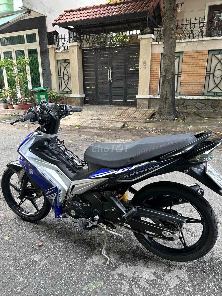 Yamaha Exciter синий серебристый черный